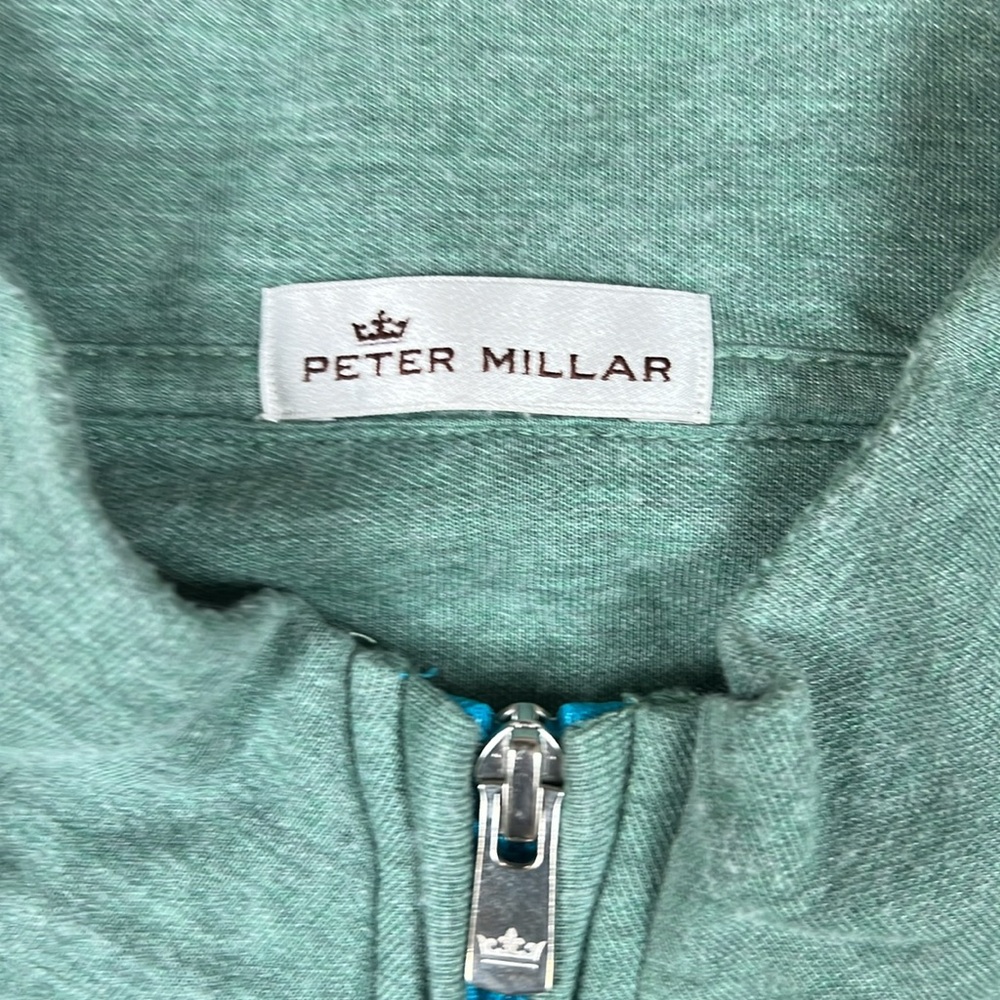 Peter Millar Qtr Pullover Size Medium - image 3